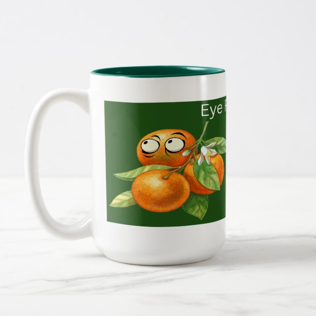 Augfrucht Zweifarbige Tasse (Links)