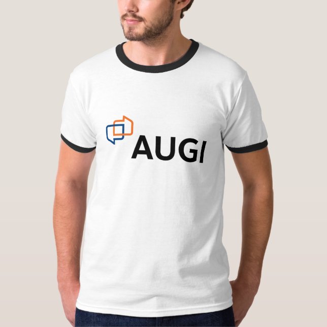 AUGI grundlegendes T-Shirt (Vorderseite)