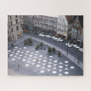 Augsburg Deutschland Luftfahrt 1971 Puzzle
