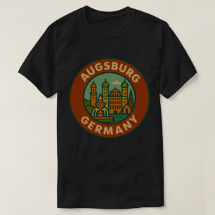 Augsburg Deutschland Stadtansicht T-Shirt