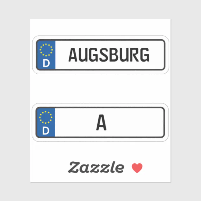 Originalgetreue Deutschland-Flagge Aufkleber Für Auto & Motorrad – Perfekt Für Die Kennzeichen-Umrandung Im Profi-Look