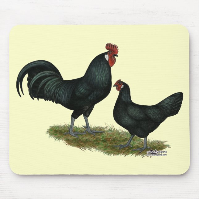 Augsburger Chickens Mousepad (Vorne)