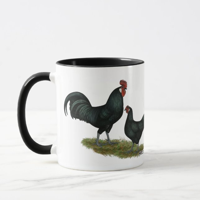 Augsburger Chickens Tasse (Links)