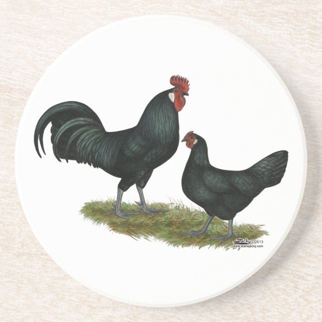 Augsburger Chickens Untersetzer (Vorne)