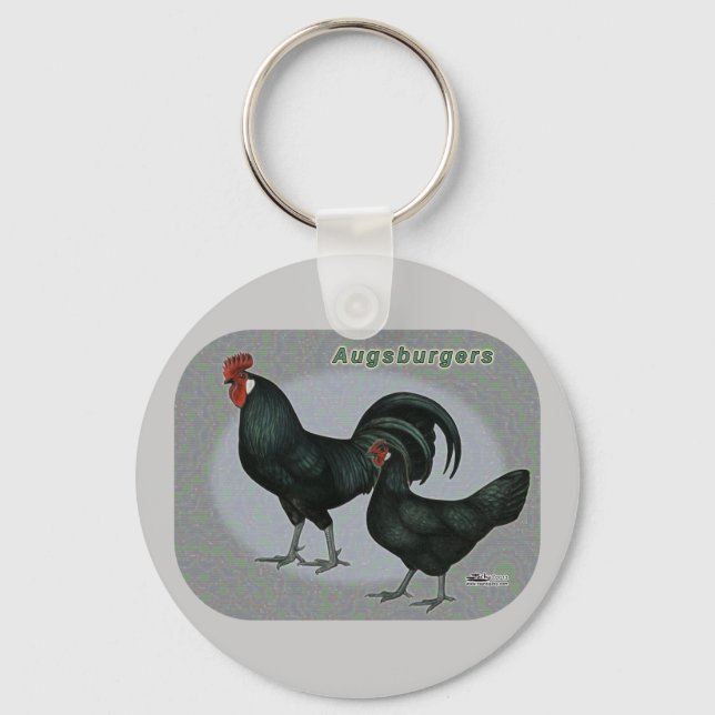 Augsburger Fowl Schlüsselanhänger (Vorderseite)