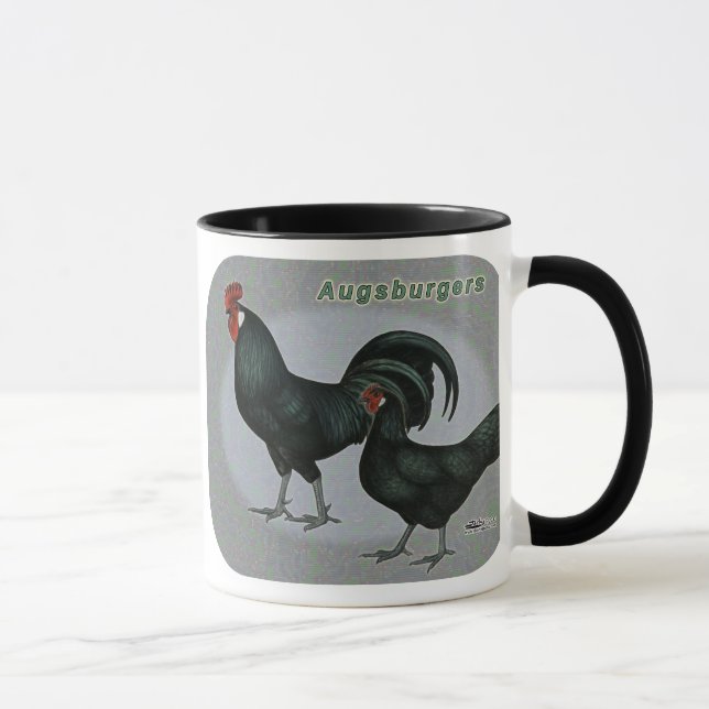 Augsburger Fowl Tasse (Rechts)