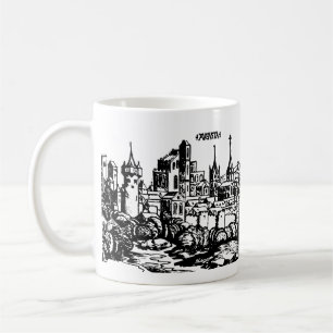 Augsburger Hauptstadt Swabien Kaffeetasse