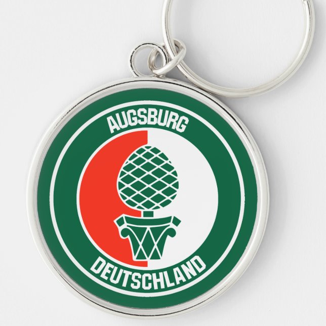 Augsburger RundEmblem Schlüsselanhänger (Vorne)