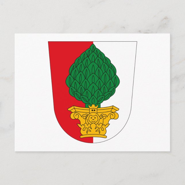 Augsburger Wappen Postkarte (Vorderseite)