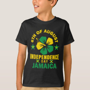 August 1962 Jamaikanische Flagge Shirt der Unabhän