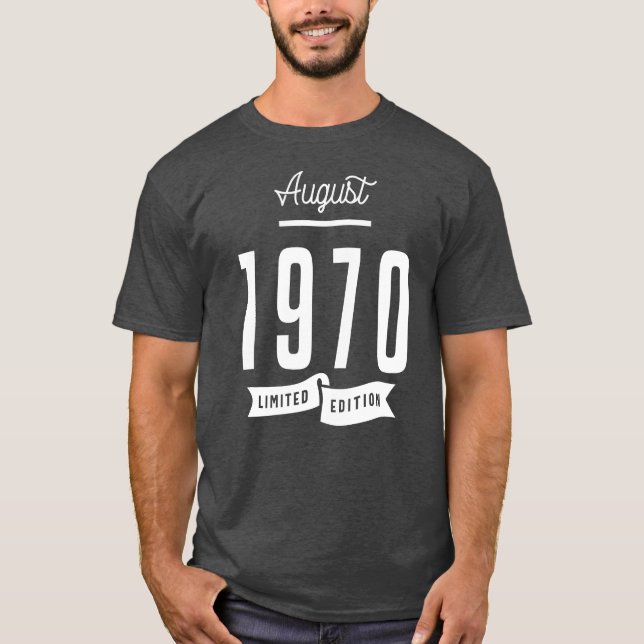 August 1970 T-Shirt (Vorderseite)