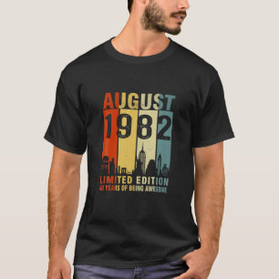 August 1982 Limited Edition 40 Jahre Awes T-Shirt