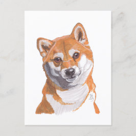 August 2019 Shibainu Postkarte