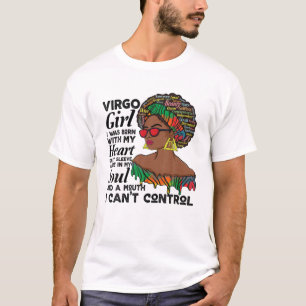 August 23 bis 22 September Geburtstagsdesign Virgo T-Shirt