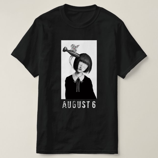 August 6 T-Shirt (Design vorne)