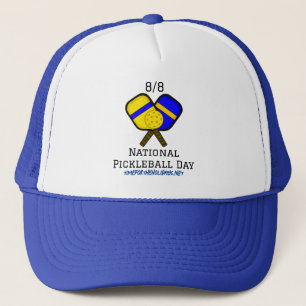 August 8: Nationaler Pickleball-Tag Truckerkappe