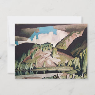 August Algonquin Park Malerei by A J Casson Postkarte