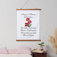 August Birth Month Blume Gladiolus Birth Gift