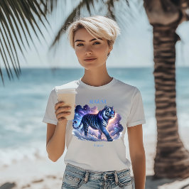 August Birth Month Spirit Animal Tiger Gift - T-Shirt