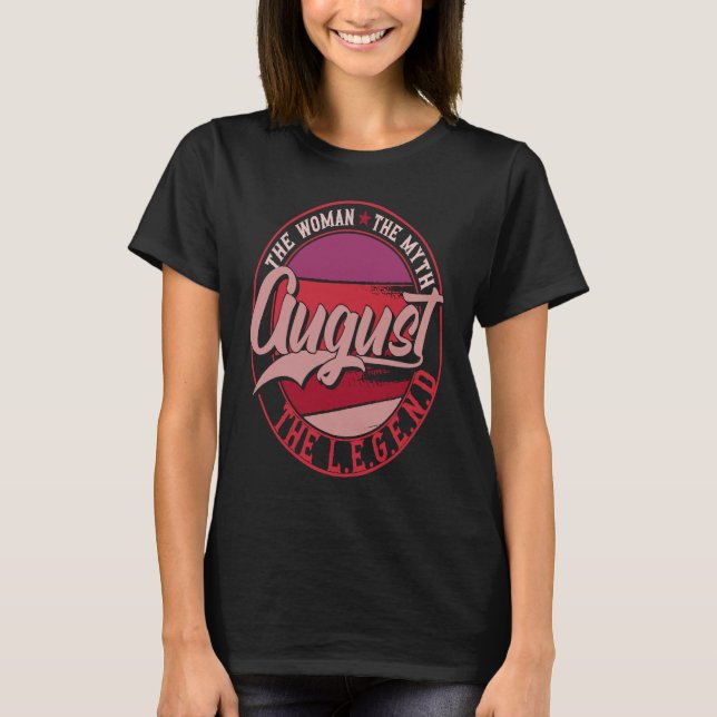 August der Gottesmutter des Mythos T-Shirt (Vorderseite)