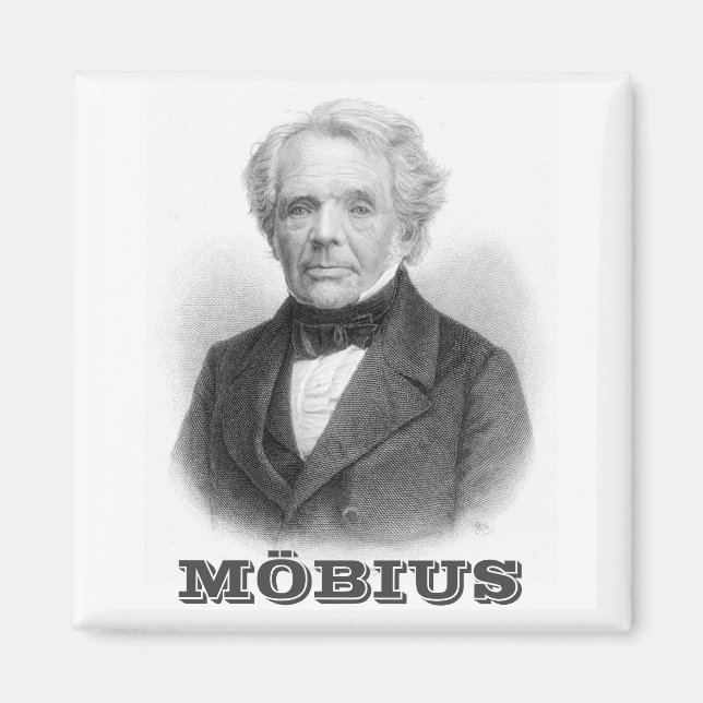 August Ferdinand Möbius Magnet (Vorne)