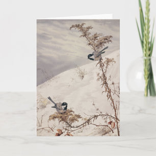 August   Fidelia Bridges Karte