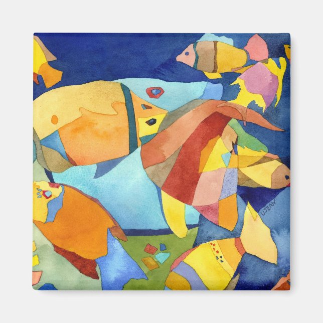 August Fish Magnet (Vorne)