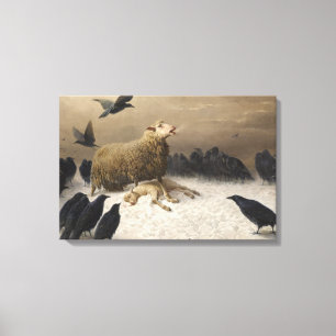 August Friedrich Schenck - Anguisch Leinwanddruck