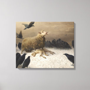 August Friedrich Schenck - Anguisch Leinwanddruck