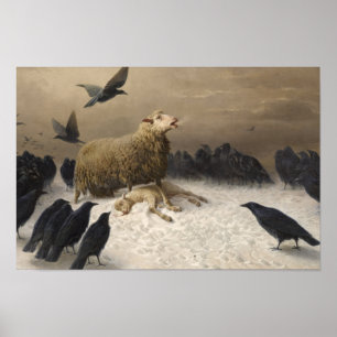 August Friedrich Schenck - Anguisch Poster