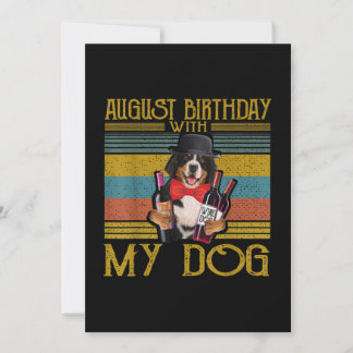 August Geburtstag mit meinem bemängeligen Moutain Einladung