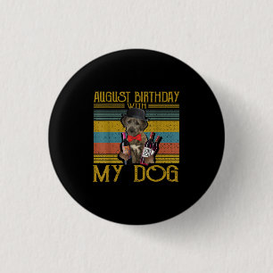 August Geburtstag mit meinem irischen Wolfhound Hu Button