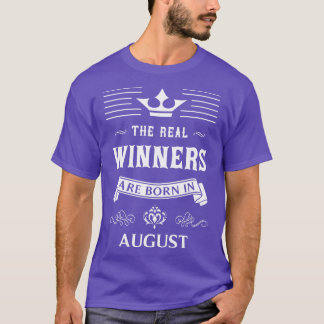 August Geburtstag T-Shirt