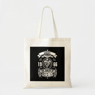 August-Geschenk 1966 Geburtsjahr der Legenden Tragetasche