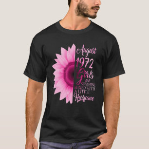 August Girl 1972 50 Jahre Sunshine Mixed T-Shirt