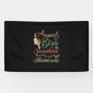 August Girls sind Sunshine August Geburtstagsgesch Banner