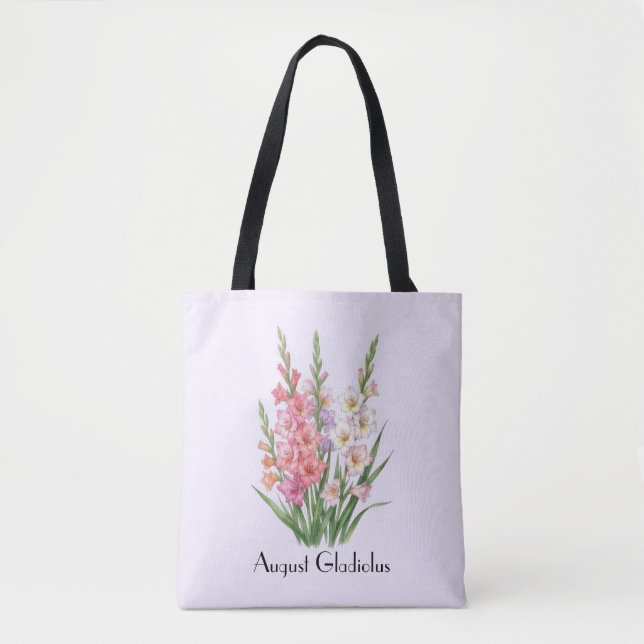 August Gladiolus Blumen (Vorderseite)