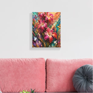 August Gladiolus Frequenz der Tapferkeit™ Energy W Leinwanddruck