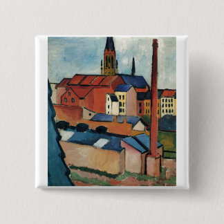 August Macke - Bonn-Häuser und Öl des Kamin-1911 Button