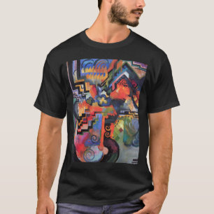 August Macke - farbige Zusammensetzung T-Shirt