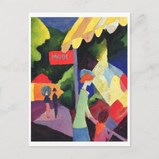 August Macke - Modefester 1913 Postkarte
