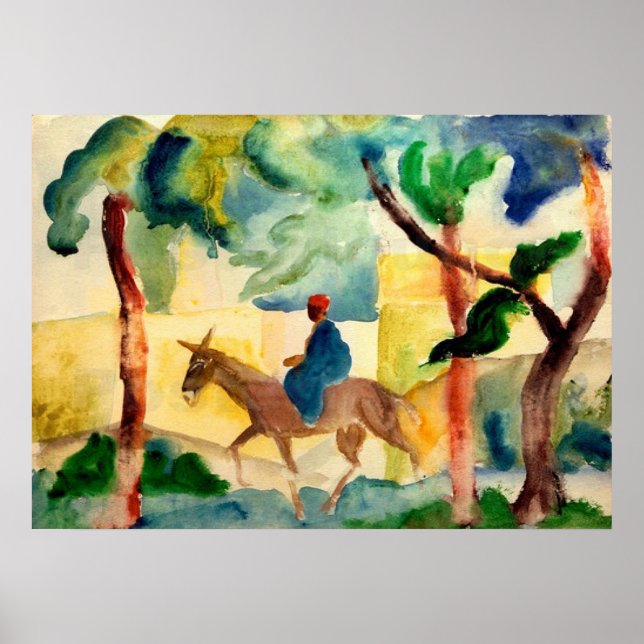 AUGUST MACKE POSTER (Vorne)