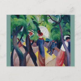 August Macke Promenade CC0712 Postkarte