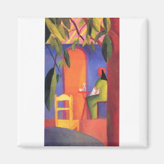 August Macke - Türkisches Café 1914 Türkisches Caf Magnet