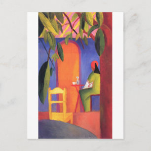 August Macke - Türkisches Café 1914 Türkisches Caf Postkarte
