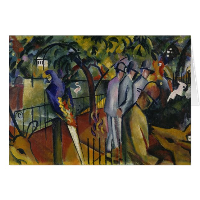 August Macke Zoological Garden I (Vorderseite (Horizontal))