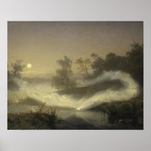 August Malmstrom - Tanzfeen Poster