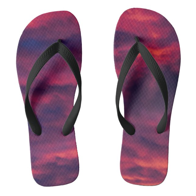 August rot flip flops (Fußbett)