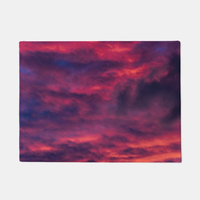 August rot fußmatte (Vorderseite)