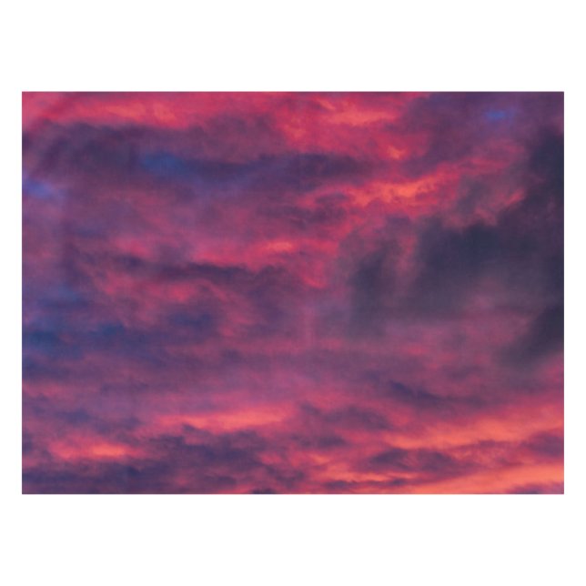 August rot tischdecke (Vorderseite (Horizontal))